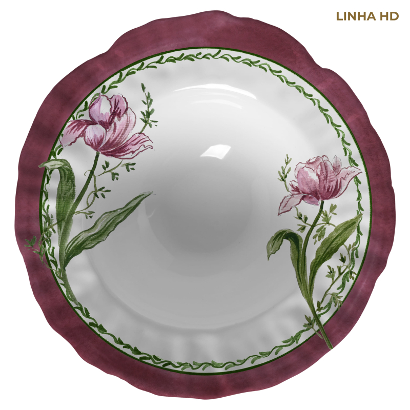 TIGELA GRANDE PINK TULIP - Linha Pink Tulip - HD - 