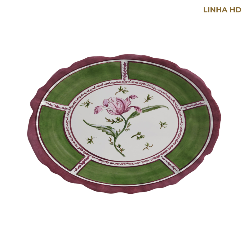 TRAVESSA PEQUENA PINK TULIP - Linha Pink Tulip - HD - 