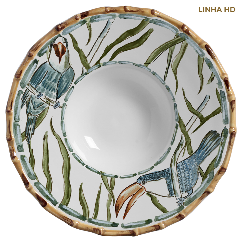 PRATO RISOTO BAMBOO GROVE S/ TAMPA - Linha Bamboo Grove - HD - 