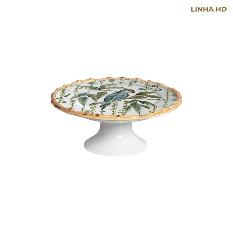 PORTA PETIT FOUR BAMBOO GROVE C/ PE - Linha Bamboo Grove - HD - 