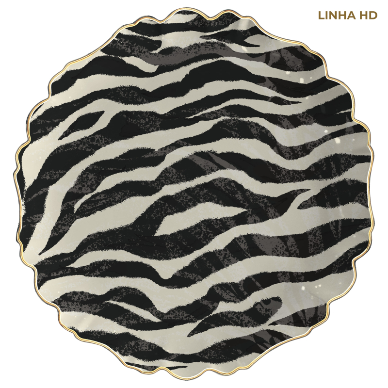 SOUSPLAT JUNGLE COLORS ZEBRA - Linha Jungle Colors - HD - 