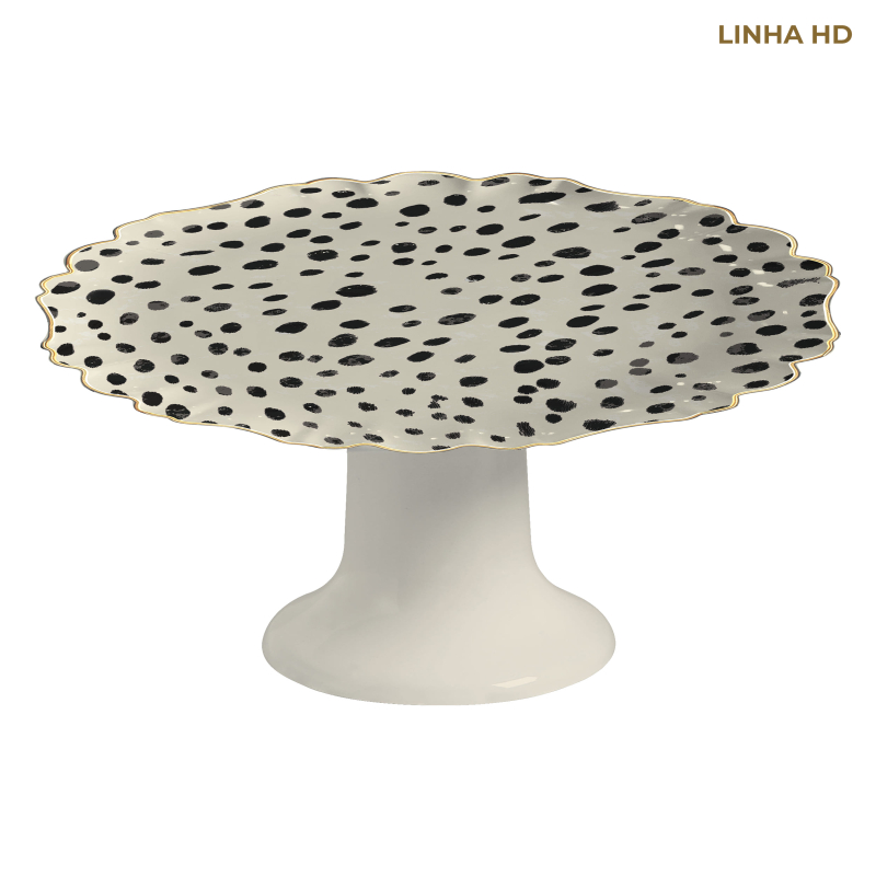 PORTA TORTA JUNGLE COLORS CERVO C/ PE - Linha Jungle Colors - HD - 