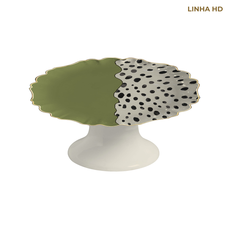 PRATO BOLO JUNGLE COLORS CERVO C/ PE - Linha Jungle Colors - HD - 