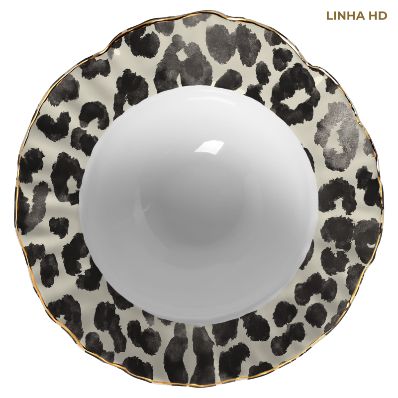 TIGELA GRANDE JUNGLE COLORS ONCA - Linha Jungle Colors - HD - 