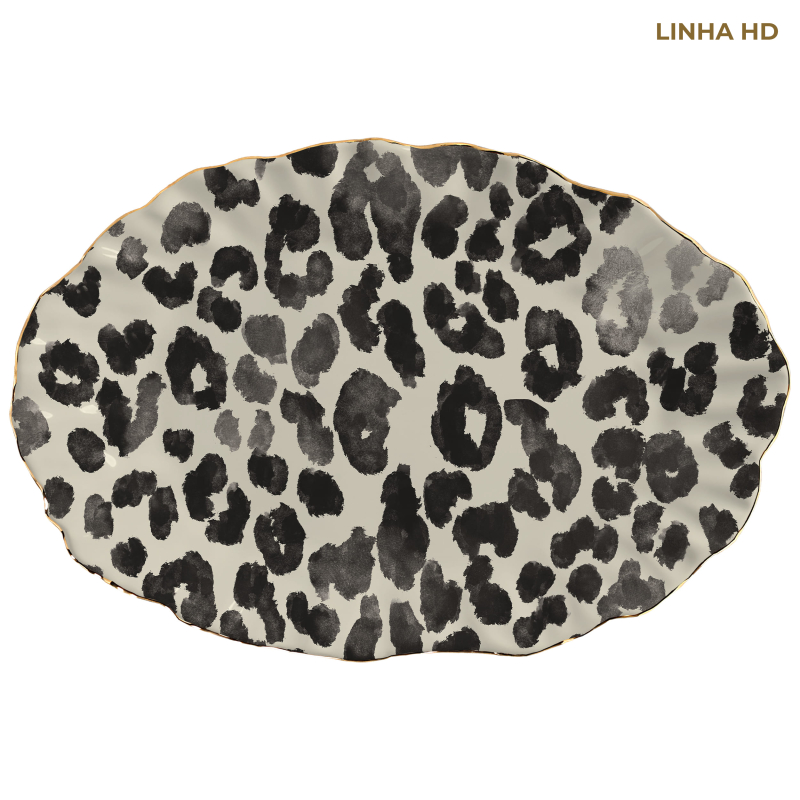 TRAVESSA MEDIA JUNGLE COLORS ONCA - Linha Jungle Colors - HD - 